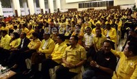 Sekitar 3.000 kader Partai Golkar hadir dalam pertemuan fraksi seluruh Indonesia di Gedung Nusantara 5. Ramses/detikFoto.