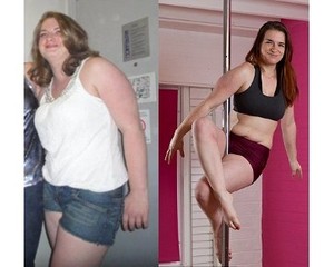 Pole Dance Buat Wanita Ini Sukses Turun Berat Badan 19 kg