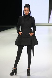 Jakarta, Indonesia - 15 Februari. Camilla Wellton Eco Couture. Indonesia Fashion Week 2013 at Jakarta Convention Center. 15 Februari 2013. Senayan. Jakarta. [Foto: Mohammad Abduh/Wolipop]