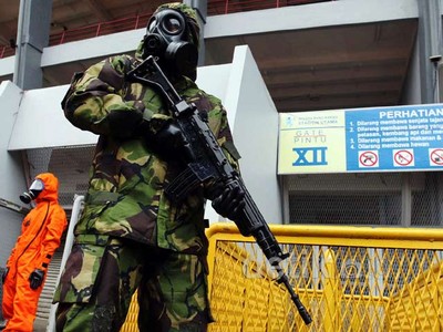 Paspamres Gelar Latihan Pengamanan VVIP