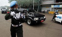 Pasukan Pengamanan Presiden  menggelar Simulasi yang dilaksanakan meliputi semua materi Pengamanan VVIP dari ancaman bom, terorisme.
