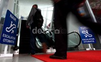 Eskalator JPO Salemba itu merupakan hibah dari PT Capitol Group.