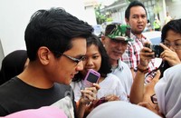 Afgan saat ditemui di kawasan Kebon Jeruk, Jakarta Barat. Gusmun/detikFoto.