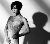 Tatapan tajam seorang Julia Perez.