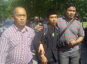 Pasca Demo Ricuh, 9 Mahasiswa IAIN Diamankan