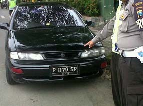 Mobdin Pemkab Jember Berpelat Hitam Terjaring Razia