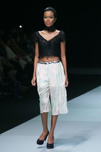 Jakarta, Indonesia - 16 Februari. Marisa The Beauty of Java. Indonesia Fashion Week 2013 at Jakarta Convention Center. 16 Februari 2013. Senayan. Jakarta. [Foto: Mohammad Abduh/Wolipop]