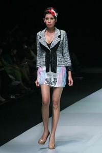 Jakarta, Indonesia - 16 Februari. Marisa The Beauty of Java. Indonesia Fashion Week 2013 at Jakarta Convention Center. 16 Februari 2013. Senayan. Jakarta. [Foto: Mohammad Abduh/Wolipop]