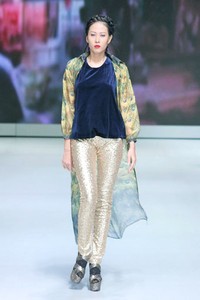 Jakarta, Indonesia - 16 Februari. Hengki Kawilarang Urban Senja. Indonesia Fashion Week 2013 at Jakarta Convention Center. 16 Februari 2013. Senayan. Jakarta. [Foto: Mohammad Abduh/Wolipop]