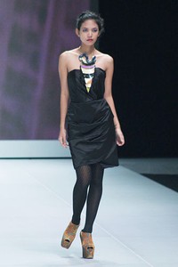 Jakarta, Indonesia - 16 Februari. Hengki Kawilarang Urban Senja. Indonesia Fashion Week 2013 at Jakarta Convention Center. 16 Februari 2013. Senayan. Jakarta. [Foto: Mohammad Abduh/Wolipop]