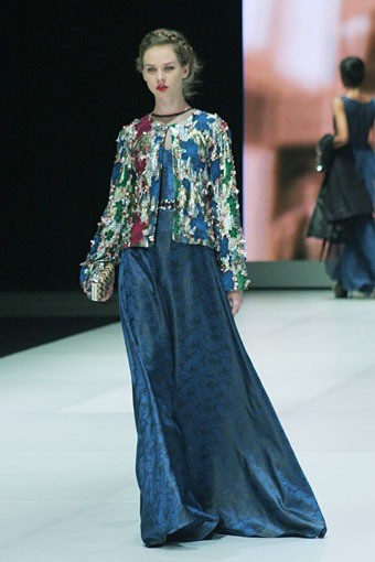 Jakarta, Indonesia - 16 Februari. Hengki Kawilarang Urban Senja. Indonesia Fashion Week 2013 at Jakarta Convention Center. 16 Februari 2013. Senayan. Jakarta. [Foto: Mohammad Abduh/Wolipop]