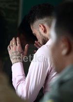 Jelang Vonis, Diego Michiels Khusyuk Berdoa