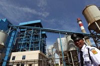 Peresmian pembangkit listrik non BBM ini mampu menghemat biaya pemakaian BBM lebih dari Rp1 triliun per tahun. Agus Trimukti/Humas PLN.