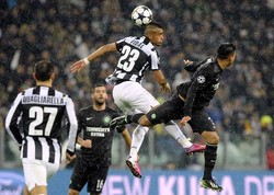 Pertandingan antara Juventus vs Celtic dihelat di Juventus Stadium, Kamis (7/3/2013) dinihari WIB. Reuters/Giorgio Perottino.