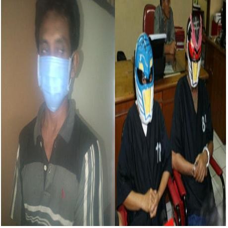 5 Aksi Pelaku Kejahatan Malu-malu Tutupi Wajah
