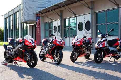 Tantang Honda, Aprilia Bikin Motor 250 cc 4 Langkah