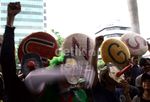 Aksi Menuntut Anas Digantung