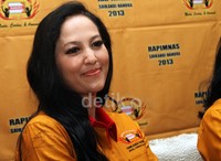 Selain KD, Meriam Bellina juga eksis di partai politik. Gus Mun/detikHOT.