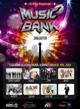 Soundtrack Full House dan BBF Juga Meriahkan Music Bank Jakarta