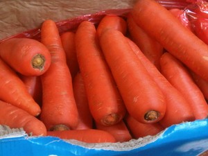 Wortel Impor Masih Beredar di Pasar Tradisional