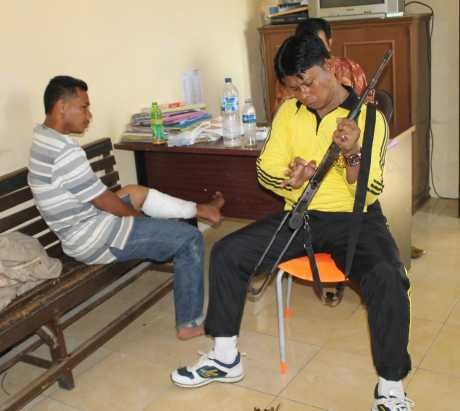 Polisi Telusuri Kepemilikan AK-56 Milik Perampok Bank Aceh