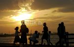 Senja di Pantai Ancol