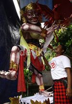 Ogoh-ogoh Siap Sambut Nyepi