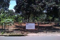 KPK menyita tanah seluas 1.000 meter persegi milik Djoko Susilo di kawasan Jagakarsa. Salmah Muslimah/detikcom.