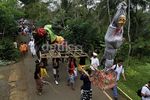 Sambut Nyepi, Ogoh-ogoh Pocong Diarak