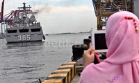 KRI Diponegoro 365 berangkat ke Lebabon tepat pukul 09.00 WIB.