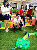 Saat Ryeowook & Siwon Super Junior Main Ular di Jakarta