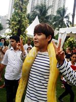 Saat Ryeowook & Siwon Super Junior Main Ular di Jakarta