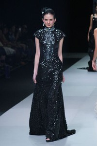 Jakarta, Indonesia - 16 Februari. Indische by Riri Rengganis. Indonesia Fashion Week 2013 at Jakarta Convention Center. 16 Februari 2013. Senayan. Jakarta. [Foto: Mohammad Abduh/Wolipop]