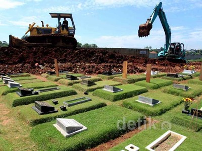 Penyempitan Lahan Makam di Jakarta