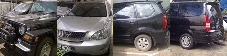 4 Tersangka Korupsi KPK dan Mobil Mewahnya