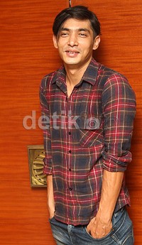 Abimana tampil beda. Gusmun/detikFoto.