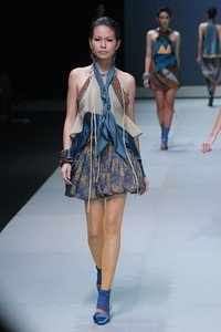 Jakarta, Indonesia - 16 Februari. Dandy T Hidayat Parasrani. Indonesia Fashion Week 2013 at Jakarta Convention Center. 16 Februari 2013. Senayan. Jakarta. [Foto: Mohammad Abduh/Wolipop]