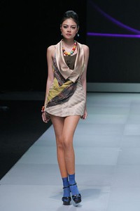 Jakarta, Indonesia - 16 Februari. Dandy T Hidayat Parasrani. Indonesia Fashion Week 2013 at Jakarta Convention Center. 16 Februari 2013. Senayan. Jakarta. [Foto: Mohammad Abduh/Wolipop]