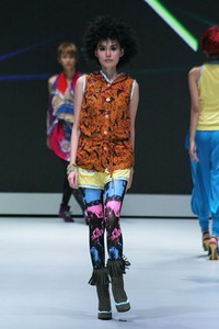 Jakarta, Indonesia - 16 Februari. Lia Mustafa Poutreit Malioboro. Indonesia Fashion Week 2013 at Jakarta Convention Center. 16 Februari 2013. Senayan. Jakarta. [Foto: Mohammad Abduh/Wolipop]