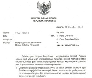 Bupati Inhu Riau Angkat Eks Napi Korupsi Jadi Pejabat: Saya Tanggung Jawab