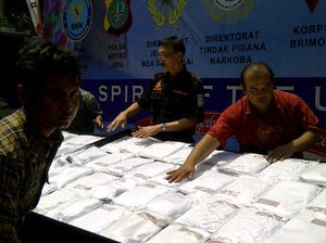 Polisi Bongkar Kartel Narkoba, 400 Ribu Butir Ekstasi Senilai Rp 70 M Disita