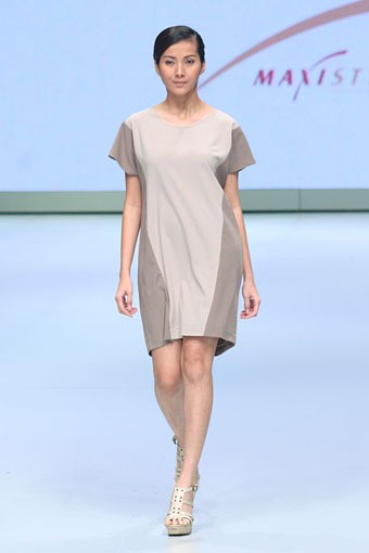 Jakarta, Indonesia - 16 Februari. Maxistyle by Ardistia Dwiasri. Indonesia Fashion Week 2013 at Jakarta Convention Center. 16 Februari 2013. Senayan. Jakarta. [Foto: Mohammad Abduh/Wolipop]