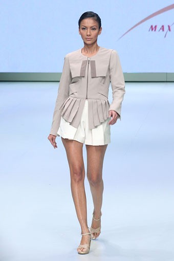 Jakarta, Indonesia - 16 Februari. Maxistyle by Ardistia Dwiasri. Indonesia Fashion Week 2013 at Jakarta Convention Center. 16 Februari 2013. Senayan. Jakarta. [Foto: Mohammad Abduh/Wolipop]