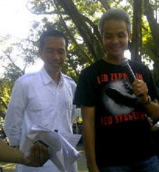 Jokowi & Ganjar Temu Kangen dengan Warga Solo di Acara Car Free Day