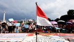 Kebaktian GKI Yasmin di Depan Istana