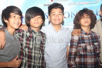 Coboy junior menggelar jumpa pers di FX Plaza, Senayan, Jakarta Selatan, Minggu (17/3/2013) soal tur konser 30 kota.