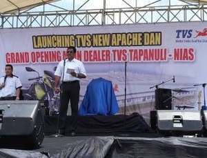 TVS Perkuat Jaringan di Tapanuli & Nias