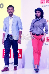 Sherina dan Rio saat ditemui di Hotel Pullman, Central Park, Jakarta, Senin (18/3/2013). Gusmun/detikFoto.