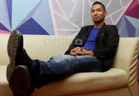 Marcell Siahaan saat ditemui di kawasan Kebon Jeruk, Jakarta Barat, Senin (18/3/2013). Gus Mun/detikHOT.