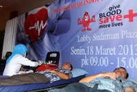 Digelarnya aksi sosial donor darah, diharapkan dapat menumbuhkan semangat kebersamaan, kepedulian dan kesetiakawanan di lingkungan sesama karyawan, dalam rangka meningkatkan kesadaran akan pentingnya nilai-nilai kemanusiaan terutama bagi mereka yang membutuhkan. (dok Indofood).